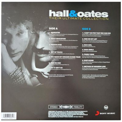 Imagen 2 del producto DARYL HALL AND JOHN OATES - ULTIMATE COLLECTION - VINILO