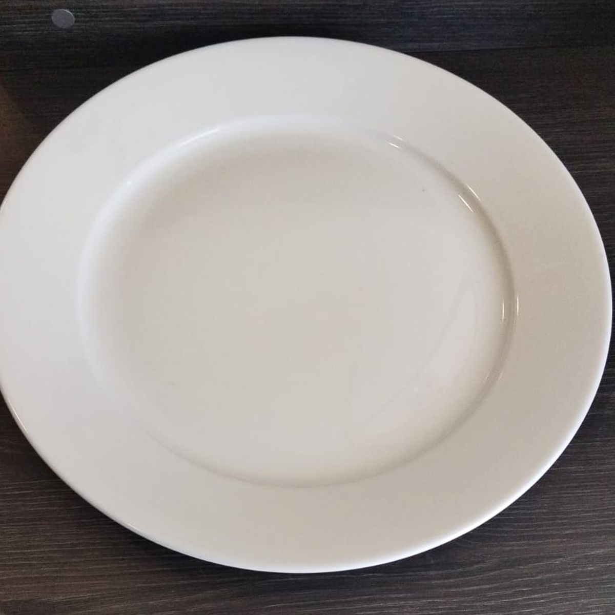 GENERICO - Plato Porcelana Blanca 30cm Set 6 pcs