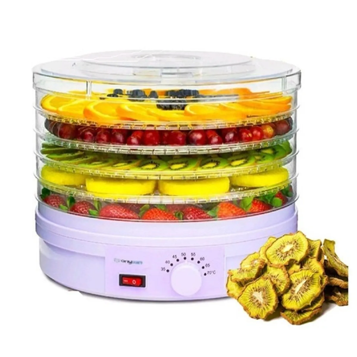 GENERICO - Máquina Deshidratadora Alimentos Comida Fruta 245W Deshidratador