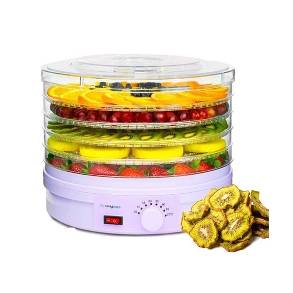 GENERICO - Máquina Deshidratadora Alimentos Comida Fruta 245W Deshidratador