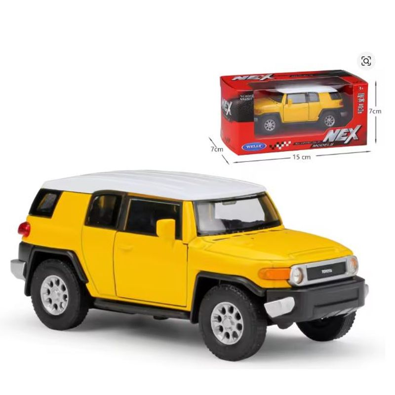 WELLY - Camioneta de Colección modelo Toyota FJ Cruiser  escala 1:36