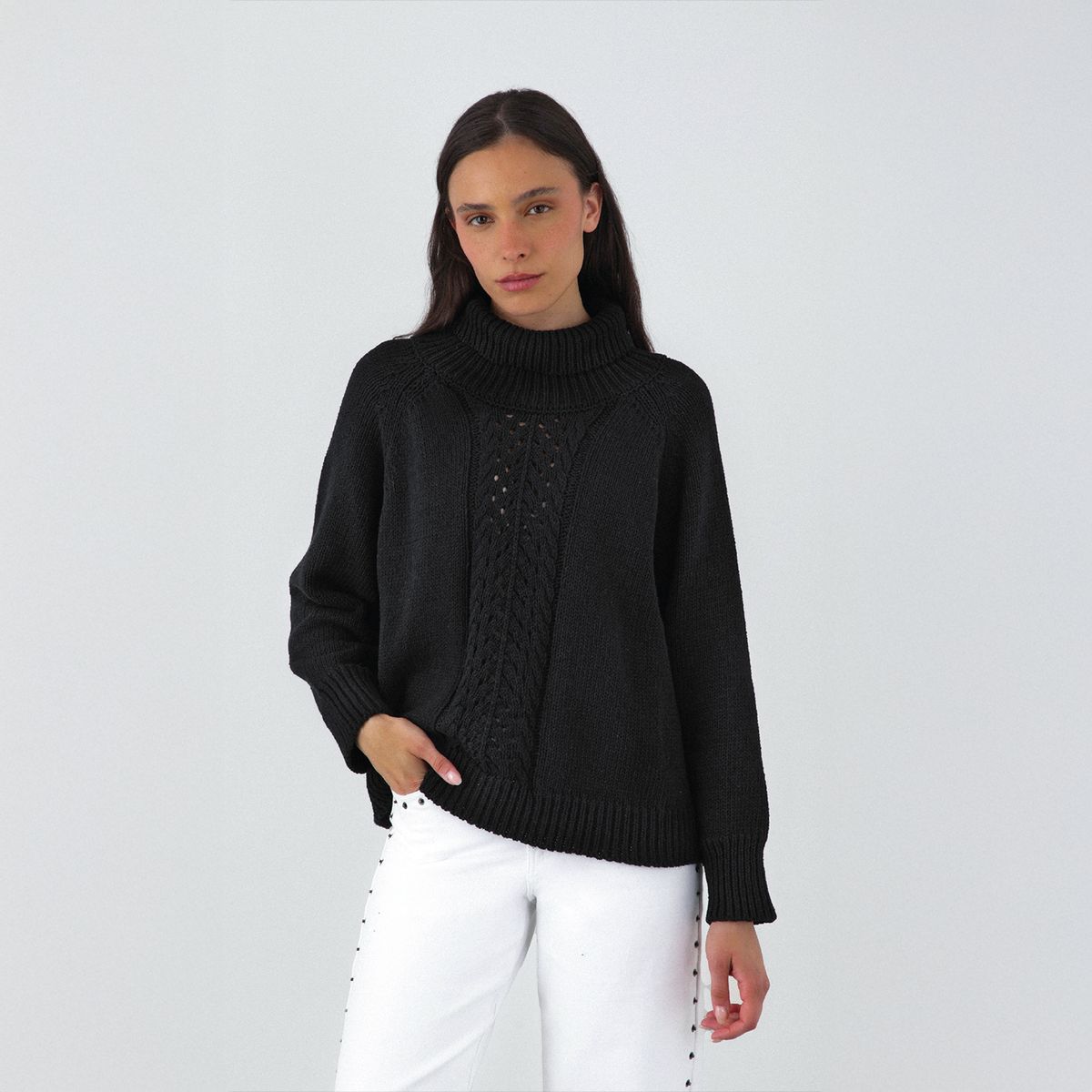 RAINDOOR - Sweater Cuello Tortuga Mujer Raindoor