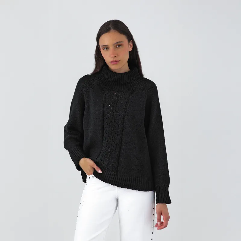 RAINDOOR - Sweater Cuello Tortuga Mujer Raindoor