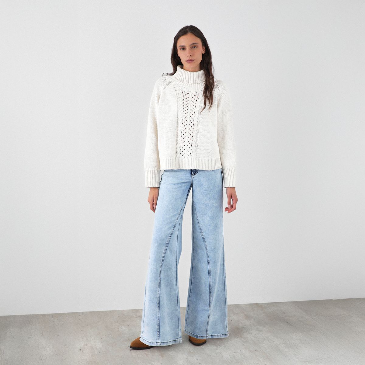 RAINDOOR - Sweater Cuello Tortuga Mujer Raindoor