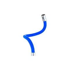 GENERICO - Llave Griferia Lavaplatos Cuello Cisne Flexible Tap 16 Azul