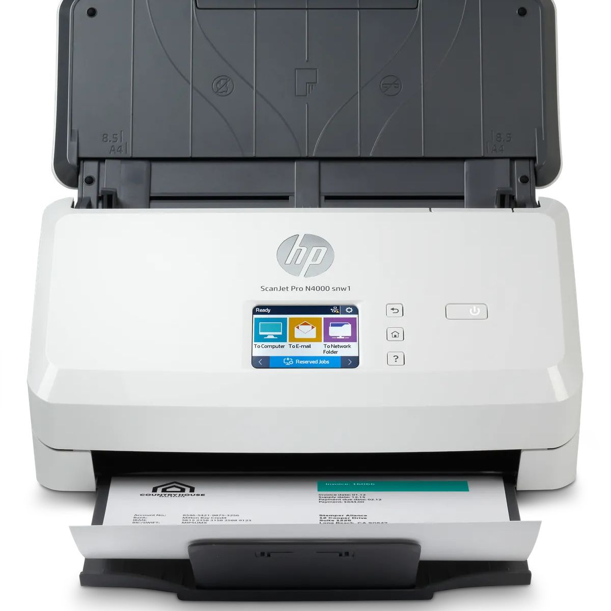 HP - Escaner HP ScanJet Pro N4000 snw1
