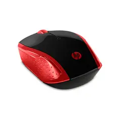 HP - Mouse inalámbrico 200 Rojo