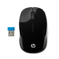 HP - Mouse 200 Inalámbrico Negro