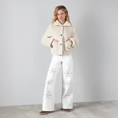 RAINDOOR - Chiporro Botones Pu Beige Mujer