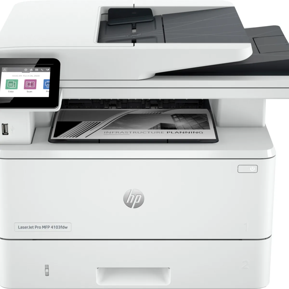 HP - Impresora HP LaserJet Pro MFP 4103fdw