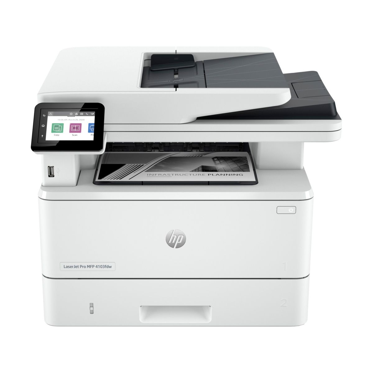 HP - Impresora HP LaserJet Pro MFP 4103fdw