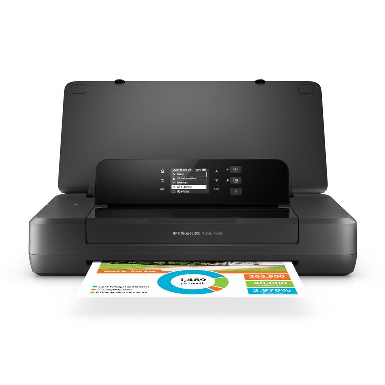 Impresora portátil HP OfficeJet 200