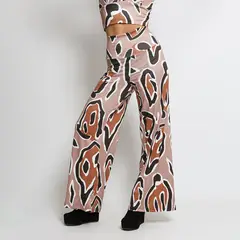 NATALIA SEGUEL - Palazzo Cafe Animal Print