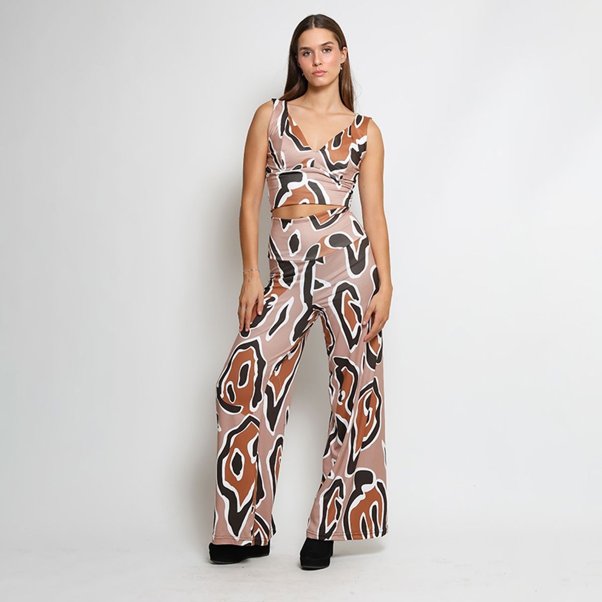 NATALIA SEGUEL - Palazzo Cafe Animal Print Natalia Seguel