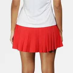 OPHIRA - Falda deportiva Cerdeña roja