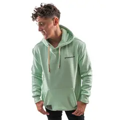 PARROT - Polerón de hombre con gorro diseño liso y corte oversize