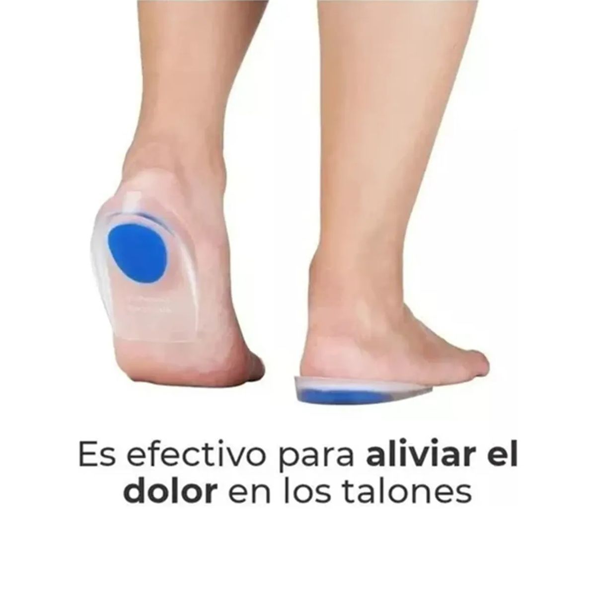 GENERICO - Plantillas Ortopédicas Taloneras Silicona Espolón Facitis