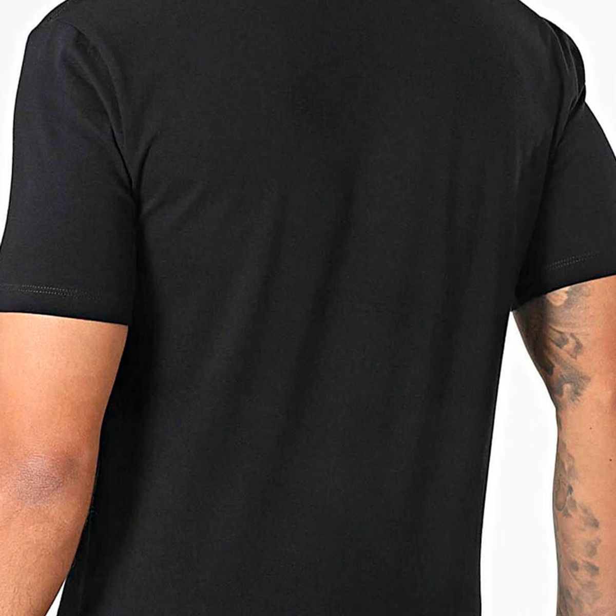 GUESS - Polera Ss Cn Logo Tee Negro Guess
