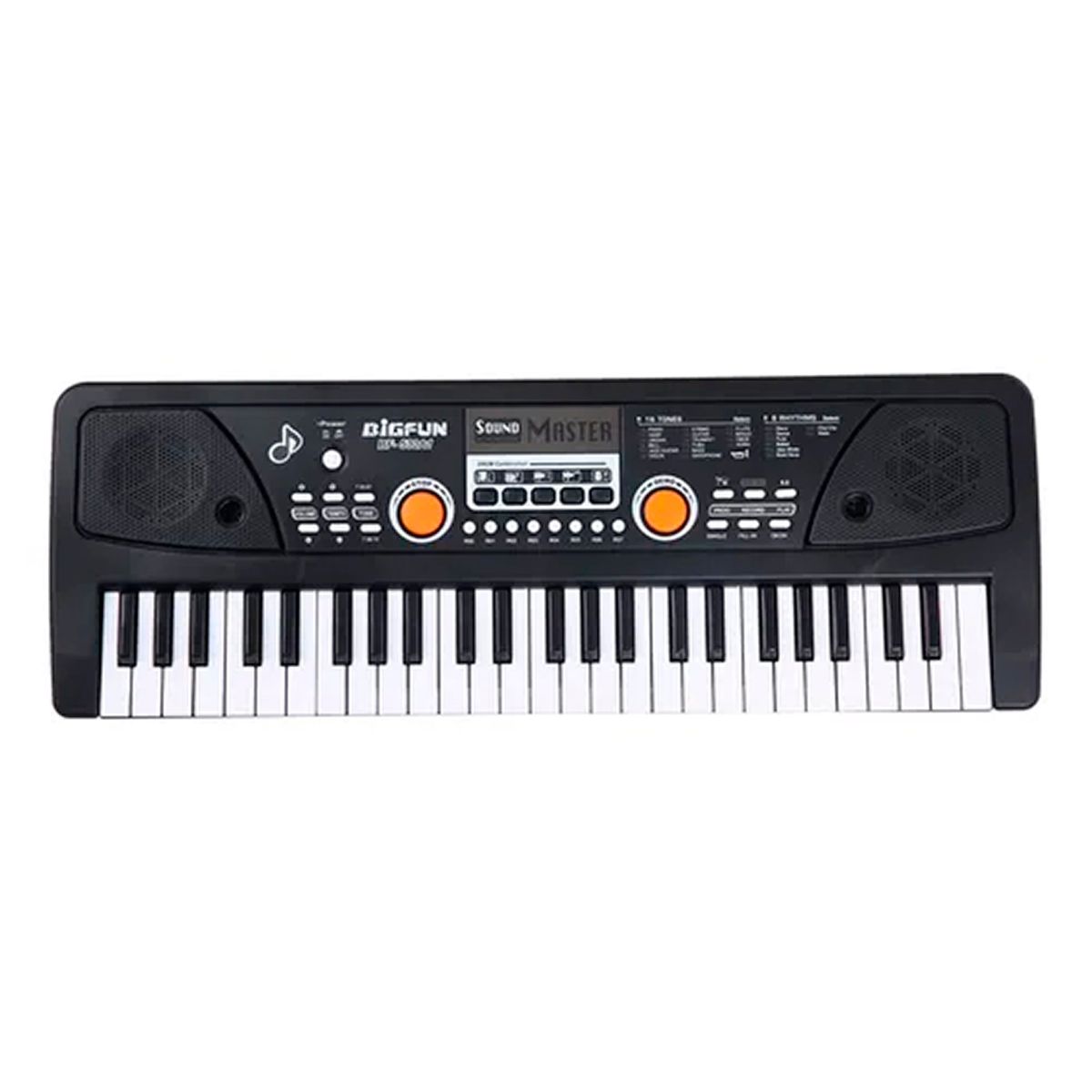 ESHOPANGIE - Piano Teclado Musical Eléctrico De 49 Teclas + Micrófono