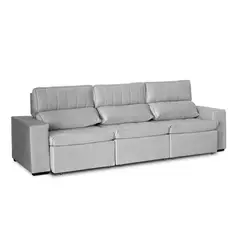 RE DECORA - Sofá 3 Cuerpos Toquio 284 cm Gris