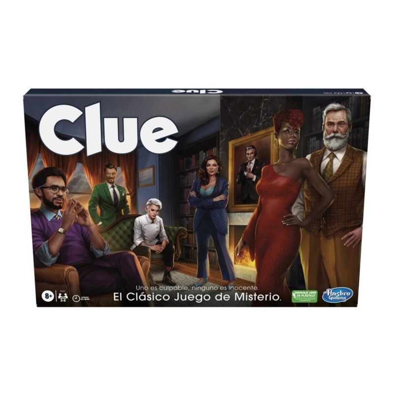 HASBRO - Clue The Classic Mystery - Blanco