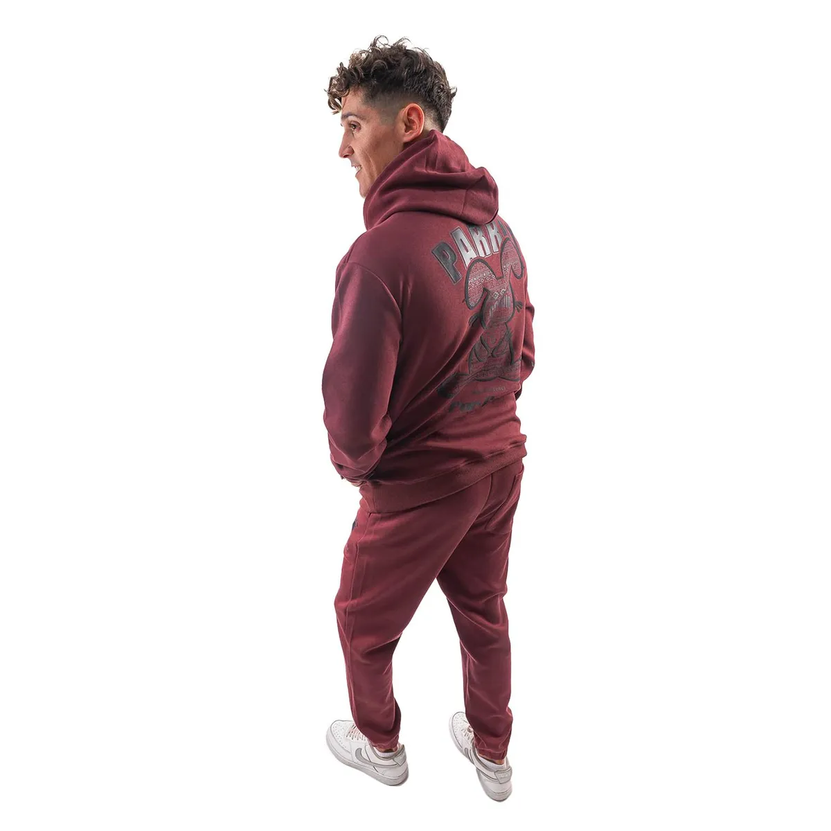 PARROT - Set de buzo para hombre compuesto por polerón con gorro y jogger