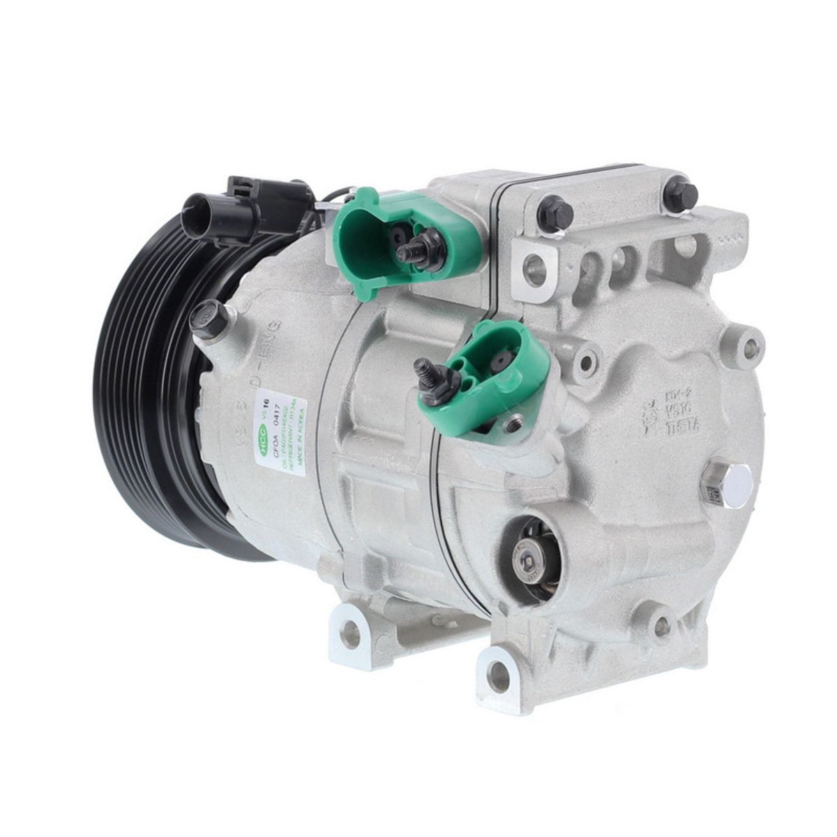AMERICAN AIR - Compresor de AC VS16 6PK 12V 124MM OE HYUNDAI - HCC