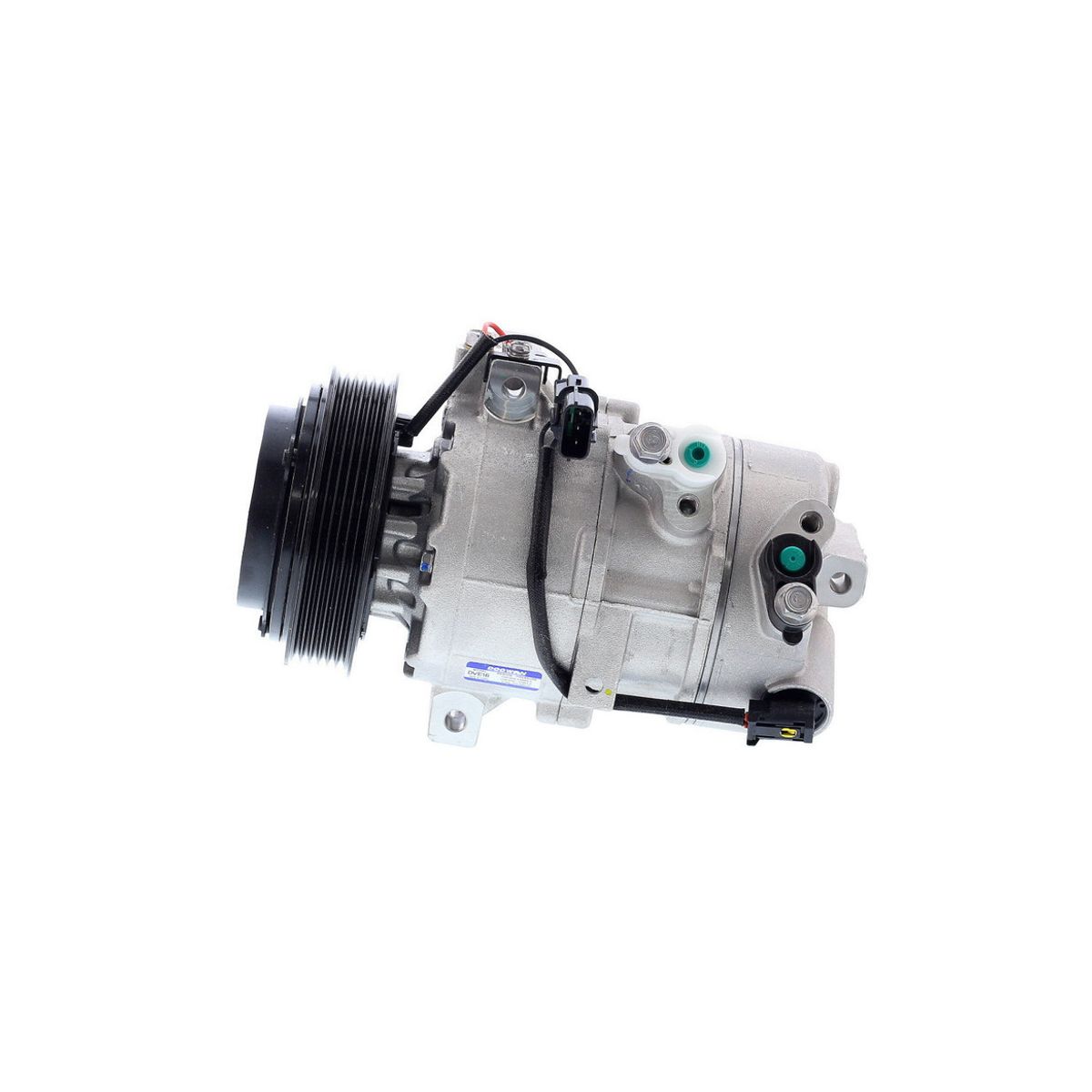 GENERICO - Compresor de AC DVE16 6PK 12V 115MM MDIRECTO 3 PERNOS KIA