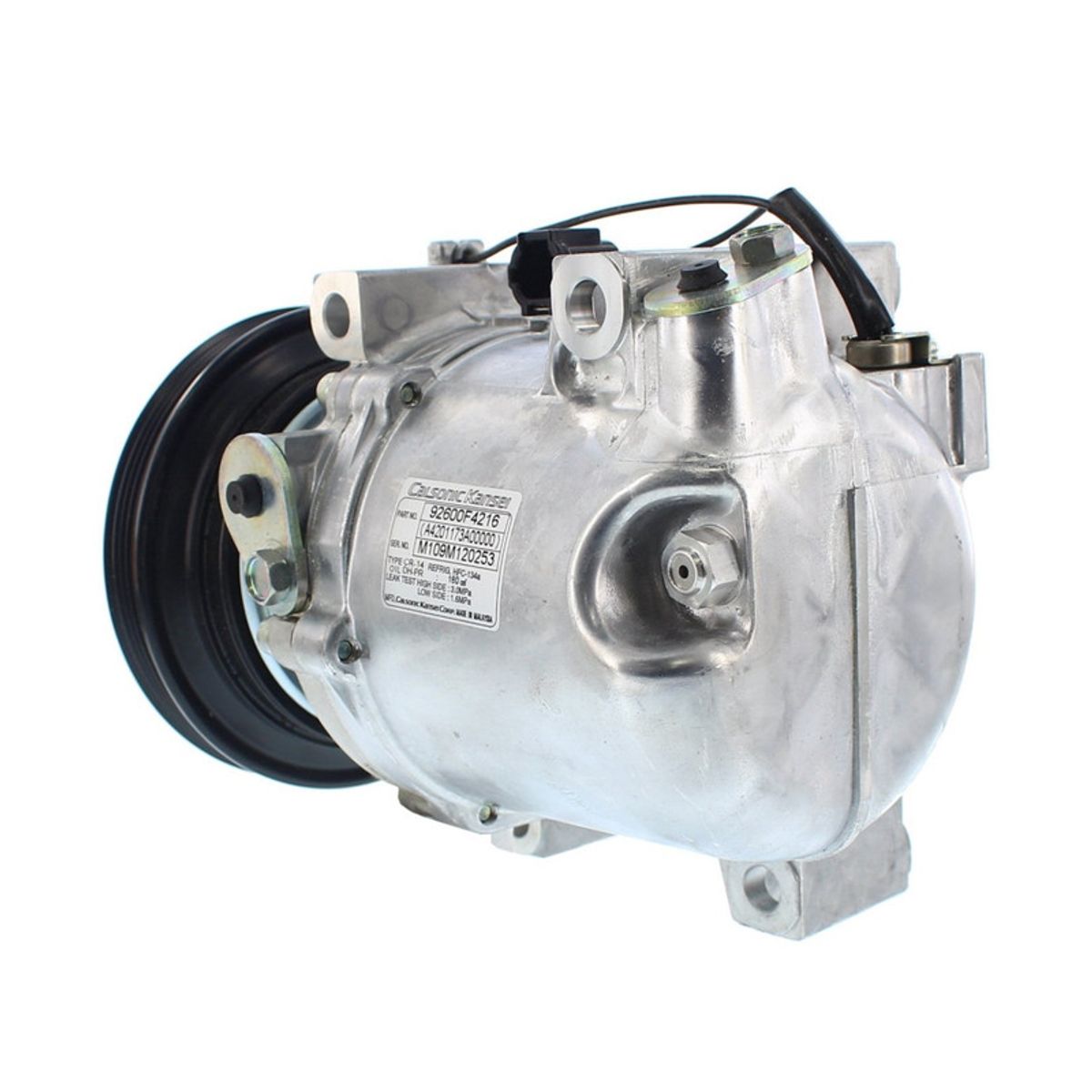 AMERICAN AIR - Compresor de AC CALSONIC CR14 4PK 12V 134MM MONTAJE DIRECTO