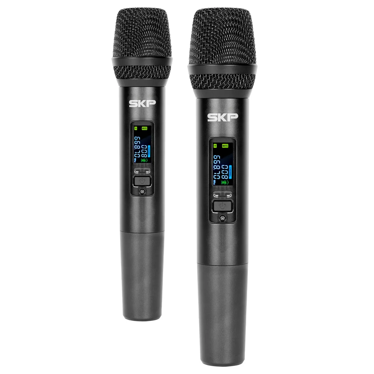 SKP - Micrófono Inalámbrico doble Profesional SKP Clarity II