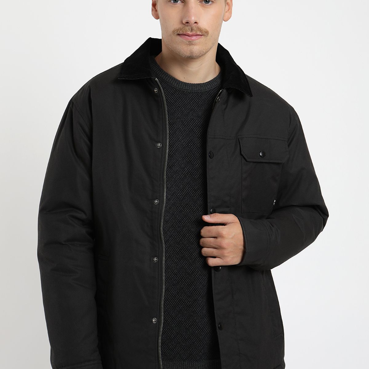 FROENS - Chaqueta Con Gorro Cali Wax Froens Hombre