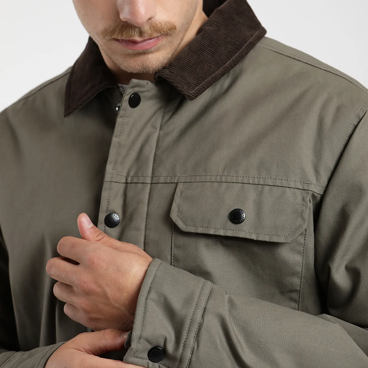 FROENS - Chaqueta Con Gorro Cali Wax Froens Hombre