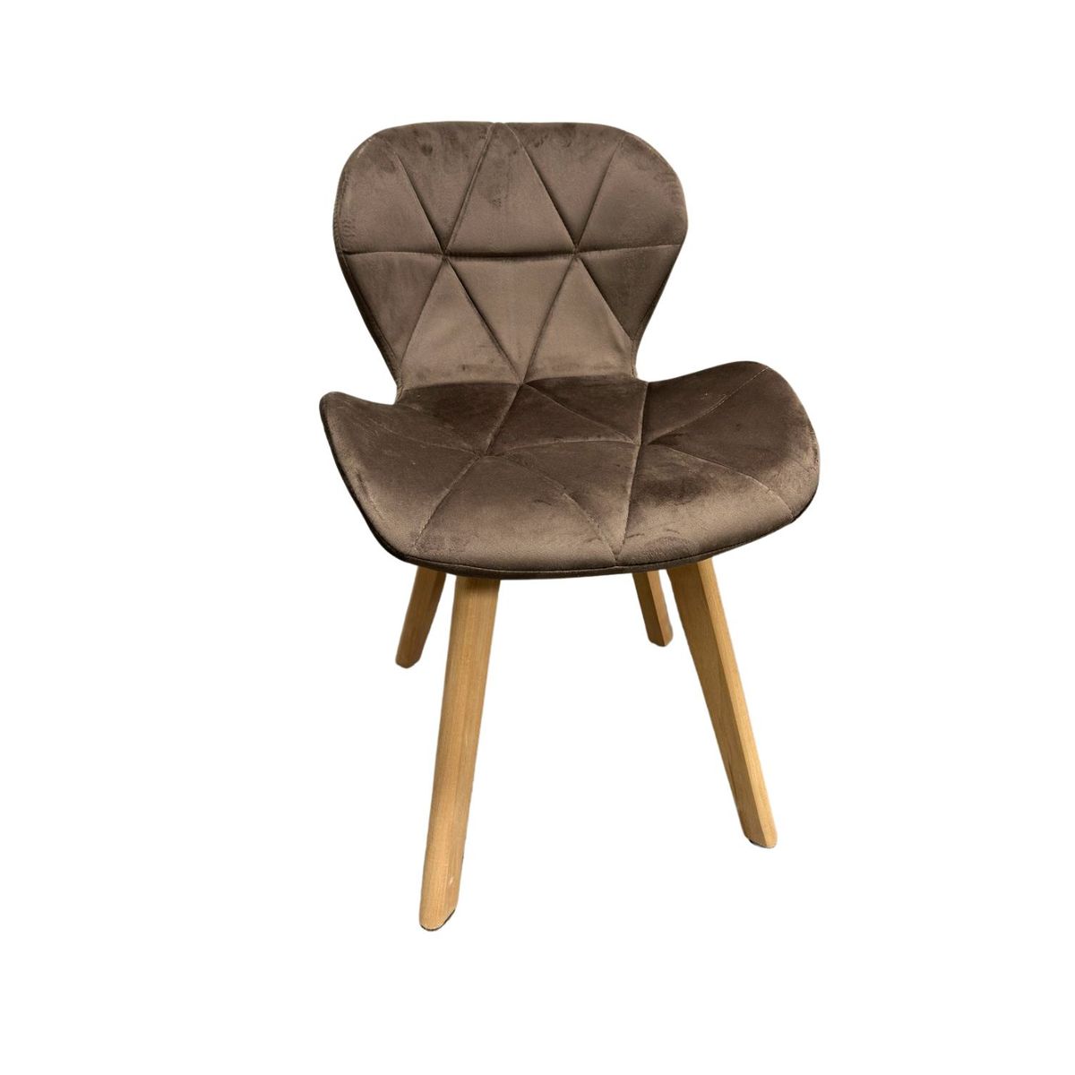 HABITA2 CHILE - Silla Velvet  - Chocolate