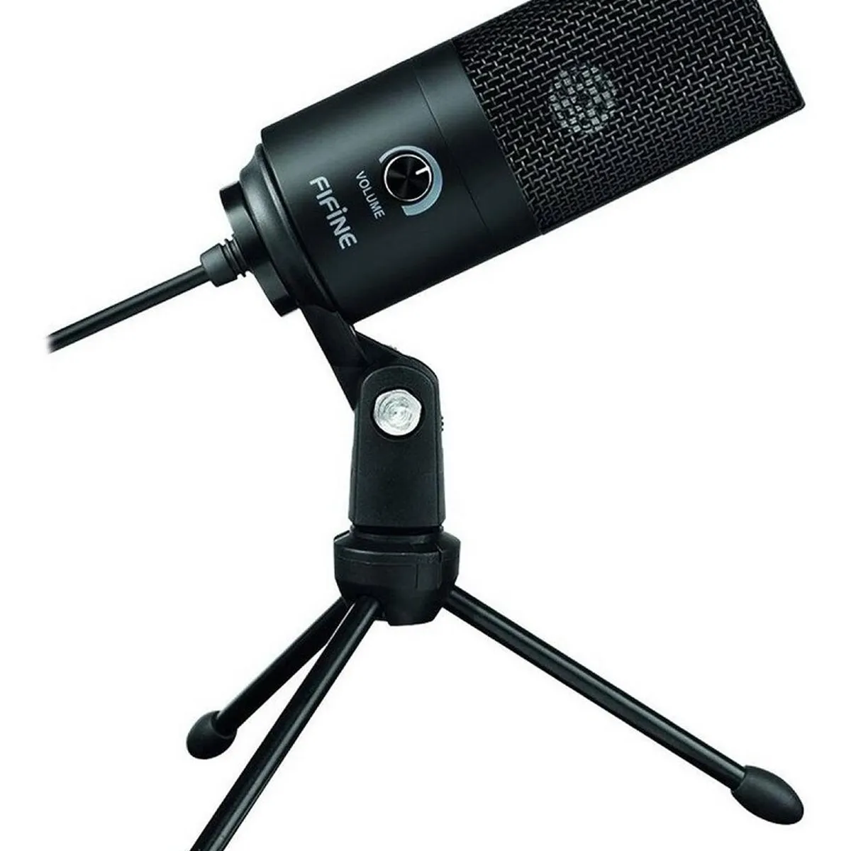 FIFINE - MICRÓFONO CONDESADOR NEGRO USB K669B 6951613991640 FIFINE