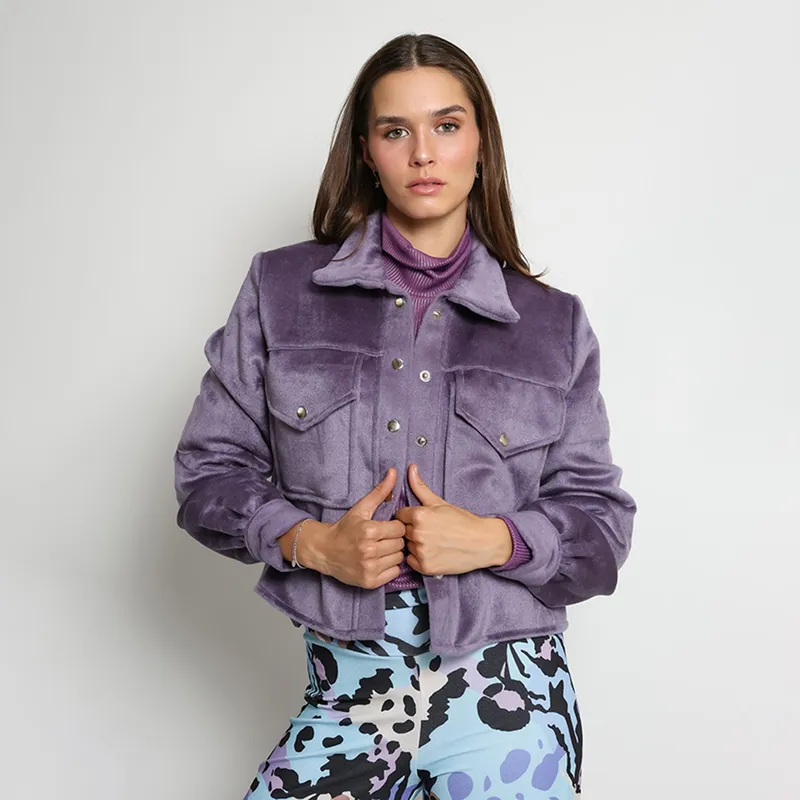 NATALIA SEGUEL - Chaqueta Antonia Violeta Natalia Seguel