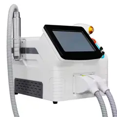 GENERICO - Maquina Depilación Trilaser + Laser Picosegundo 2 en 1 Blanco