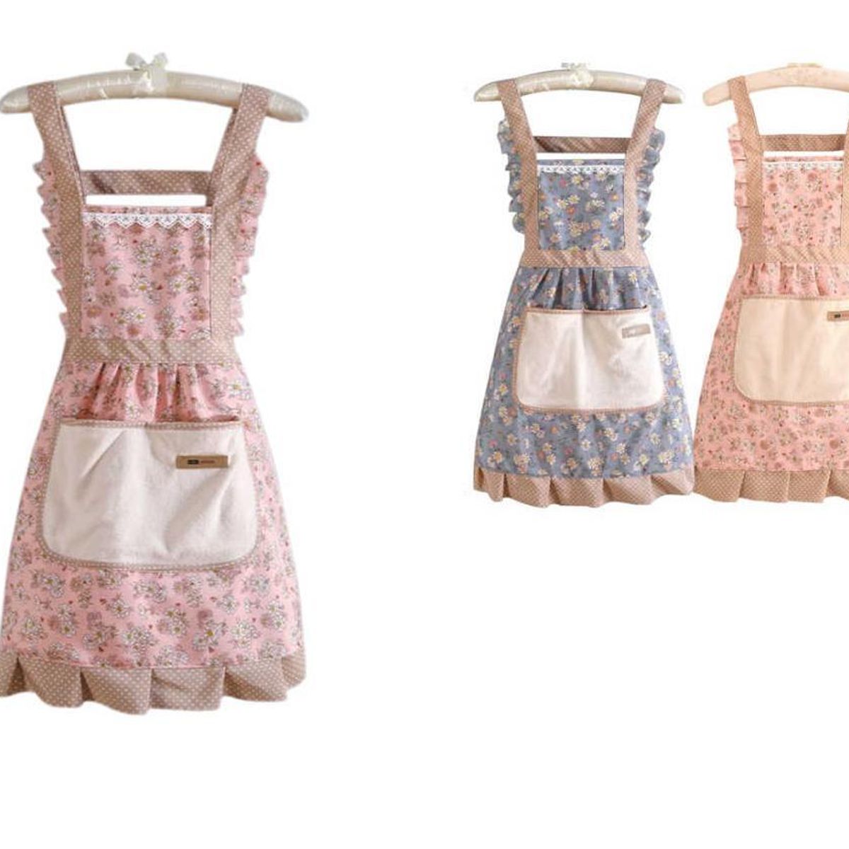 GENERICO - Delantal de Cocina Flores