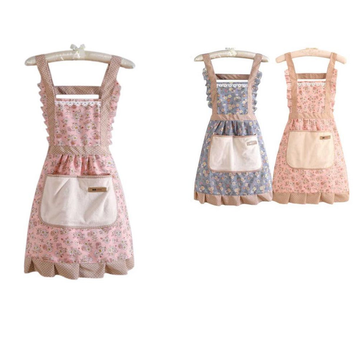 GENERICO - Delantal de Cocina Flores