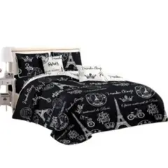 ANGELES DEL HOGAR - CUBRECAMA QUILT DE VERANO MAS JUEGO DE SABANAS PLAZA Y MEDIA