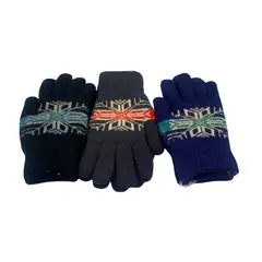EKOL TACTICA MILITAR - Pack 3 Guantes De Lana Térmico Para El Frío Con Chiporro Surtido