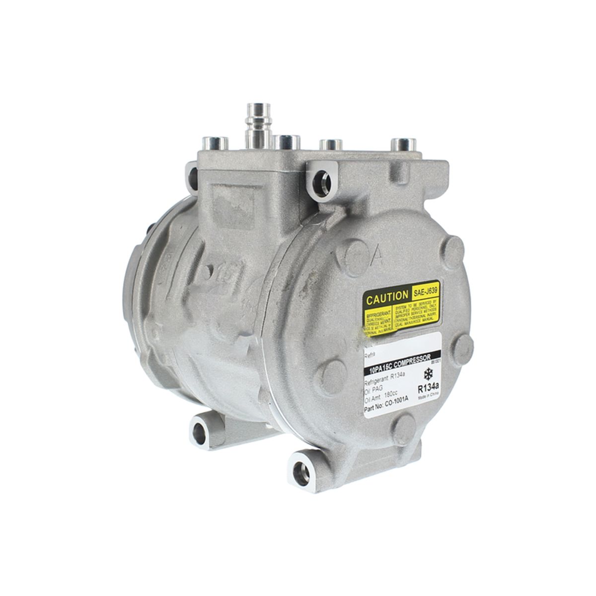 AMERICAN AIR - Compresor de AC 10PA15C CORTO SIN PUNTA MONTAJE DIRECTO AM