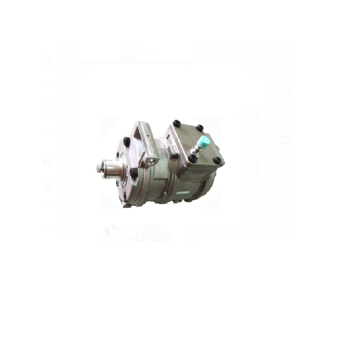 AMERICAN AIR - Compresor de AC 10PA17C LARGO SIN PUNTA MONTAJE DIRECTO AM