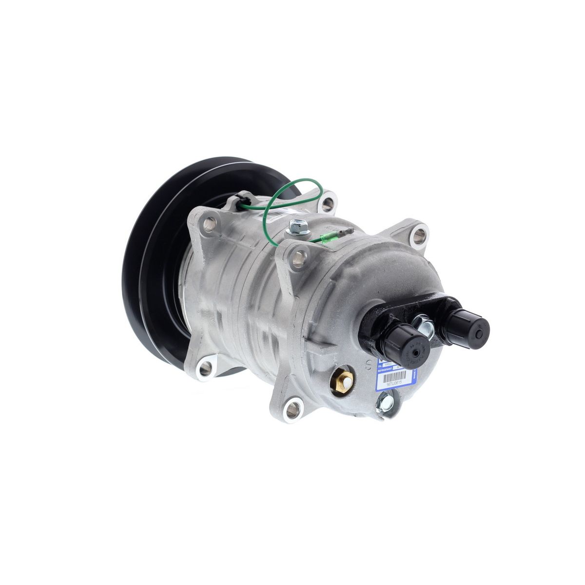 AMERICAN AIR - Compresor de AC TM16 1GRV 24V 159MM SALIDAS HORIZONTAL QUE