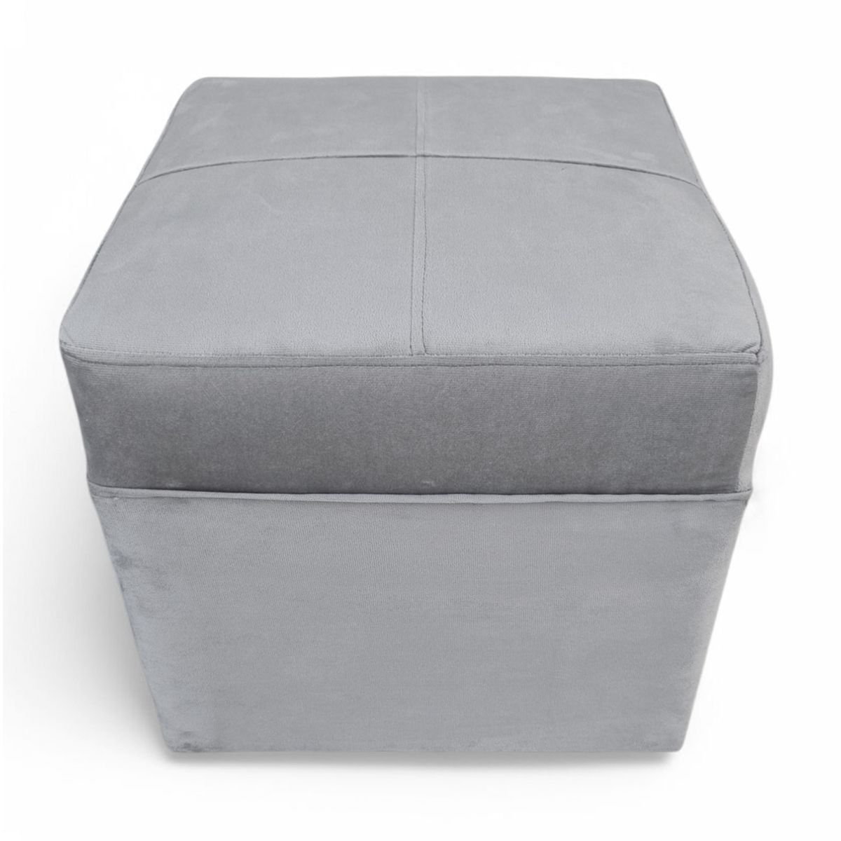 MBC - Pouf Murcia -  Felpa Gris