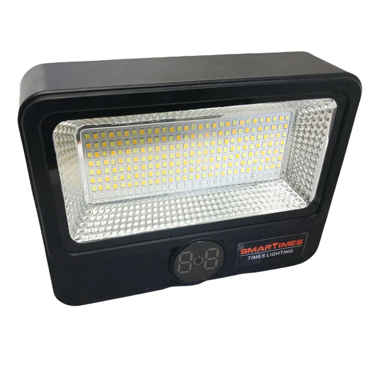 BOLT - Proyector Solar 10w Led Con Usb Negro Luz Dia/calida/rb