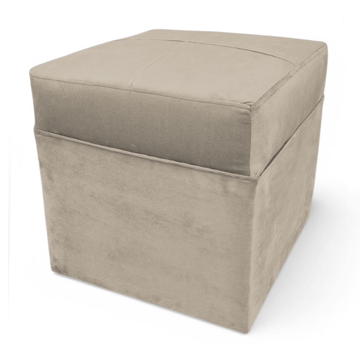 MBC - Pouf Murcia -  Felpa Beige