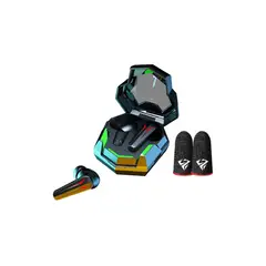 GENERICO - Pack Audífonos Ultra Bass Hi Fi Con Powerbank +dedales Gamer