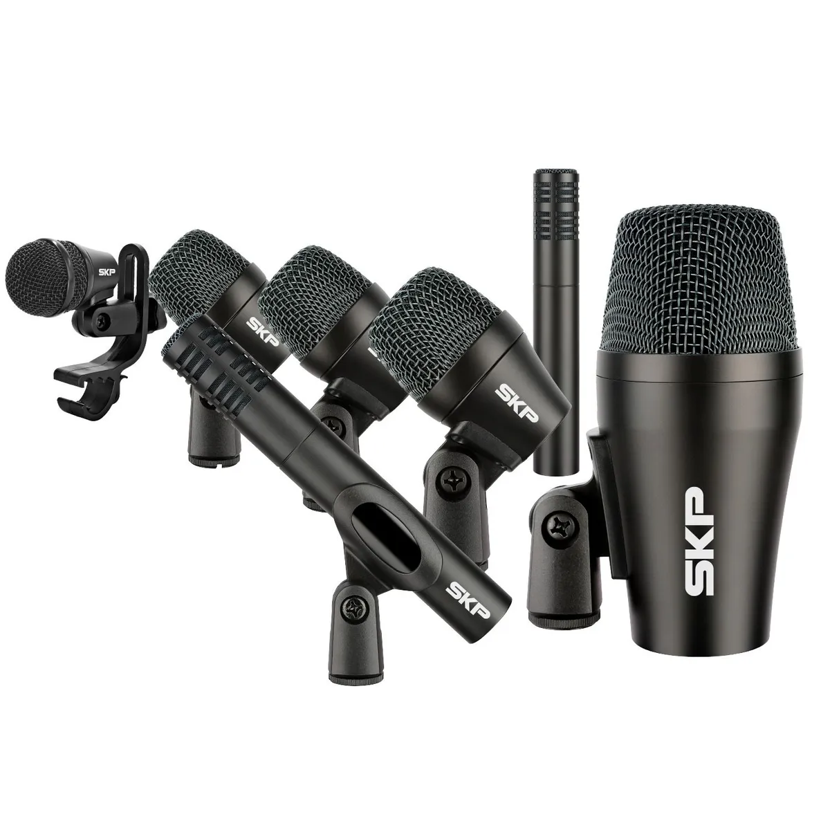 SKP - Set de micrófonos de batería SKP Drum 7