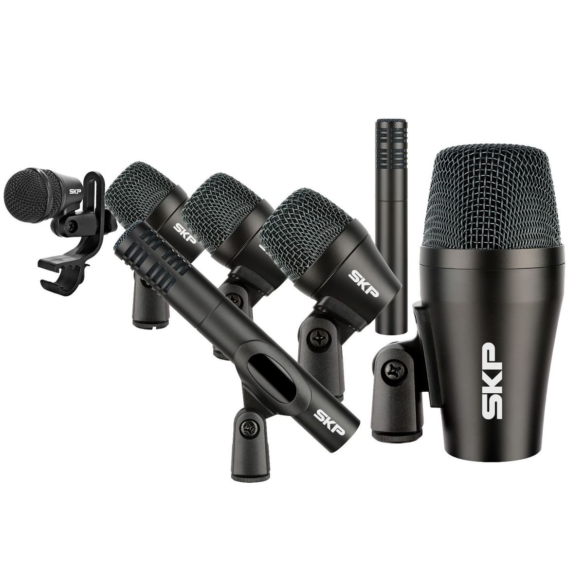 SKP - Set de micrófonos de batería SKP Drum 7