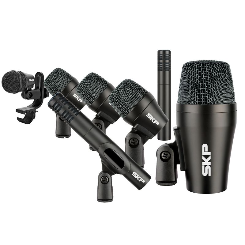 SKP - Set de micrófonos de batería SKP Drum 7
